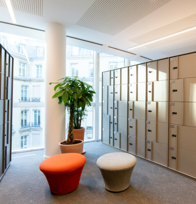 Espaces de bureaux optimisé grâce au space planning Les Batisseurs Paris